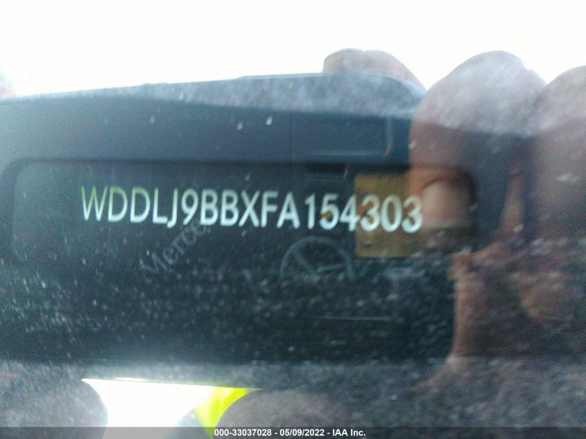 2015 MERCEDES-BENZ CLS-CLASS CLS 550 WDDLJ9BBXFA154303