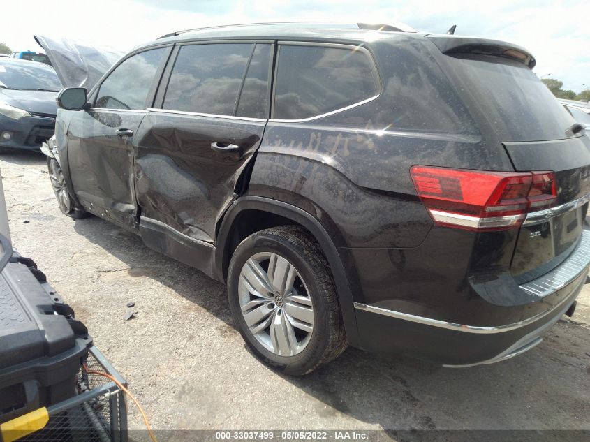 2019 VOLKSWAGEN ATLAS 3.6L V6 SEL 1V2MR2CA0KC605076