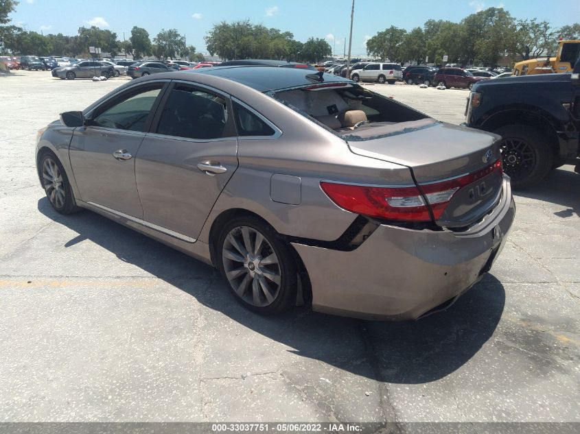 2013 HYUNDAI AZERA KMHFH4JG6DA212807