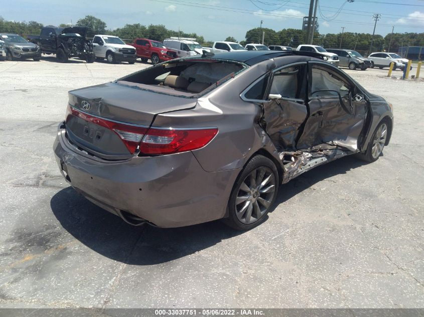 2013 HYUNDAI AZERA KMHFH4JG6DA212807