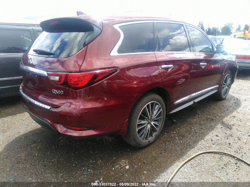 2019 INFINITI QX60 LUXE 5N1DL0MM8KC505612