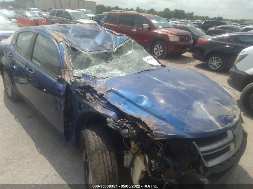 2014 DODGE AVENGER SE 1C3CDZABXEN227295