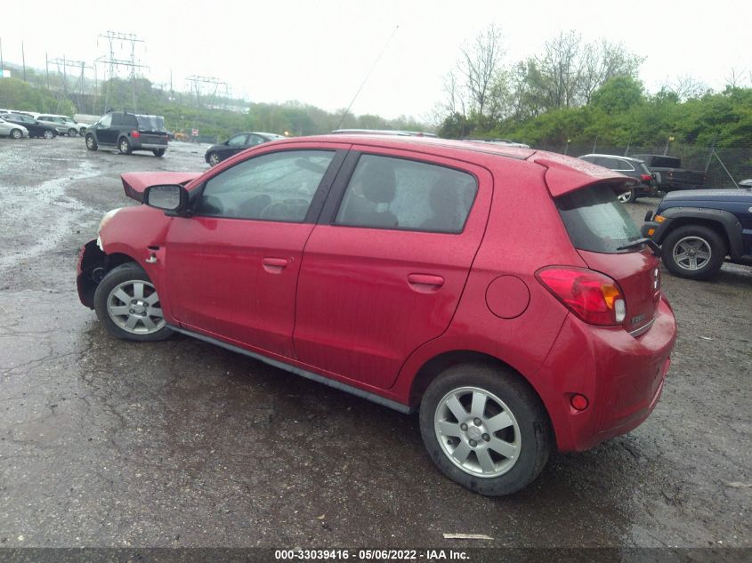 2014 MITSUBISHI MIRAGE ES ML32A4HJ7EH018355