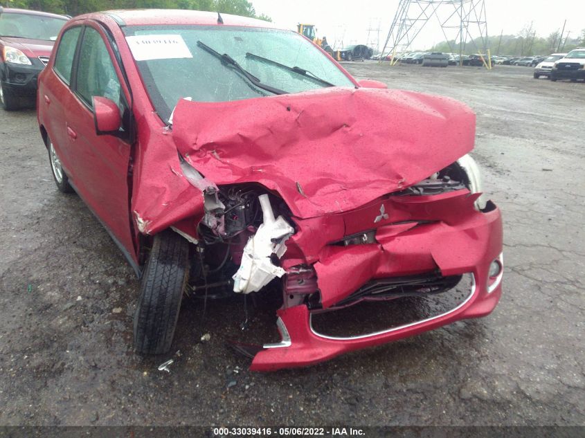 2014 MITSUBISHI MIRAGE ES ML32A4HJ7EH018355