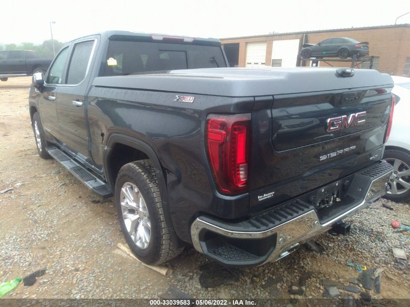 2021 GMC SIERRA 1500 SLT 1GTU9DED0MZ265397