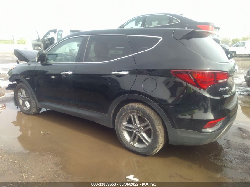 2017 HYUNDAI SANTA FE SPORT 2.4L 5NMZTDLB7HH026450
