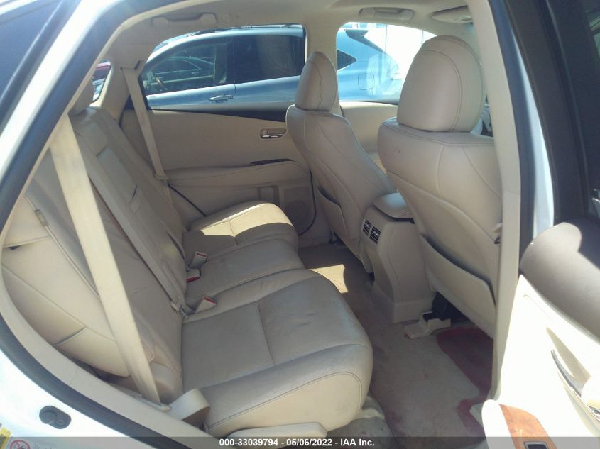 2013 LEXUS RX 350 2T2ZK1BA8DC128460