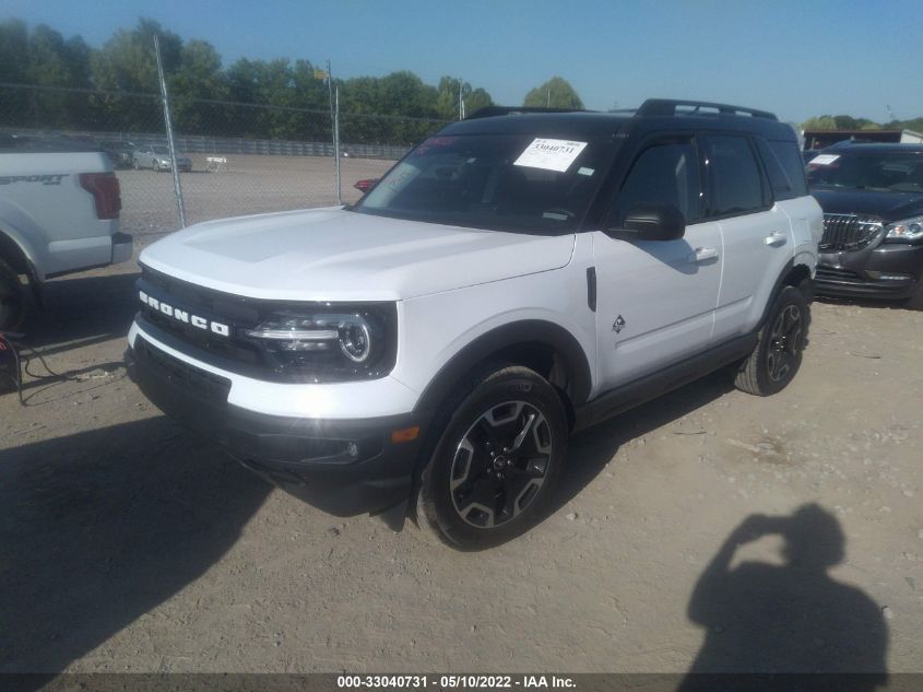 2021 FORD BRONCO SPORT OUTER BANKS 3FMCR9C60MRB08868
