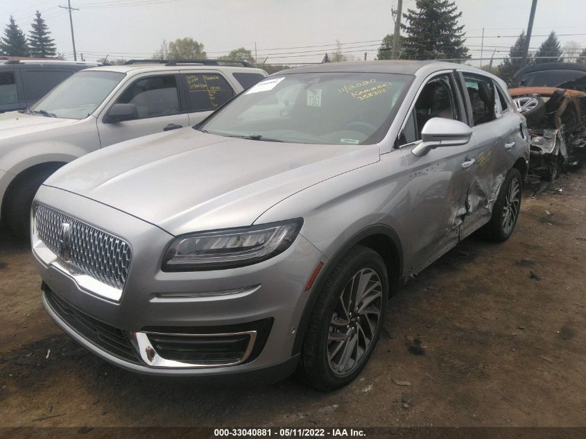 2020 LINCOLN NAUTILUS RESERVE 2LMPJ8KP5LBL30563