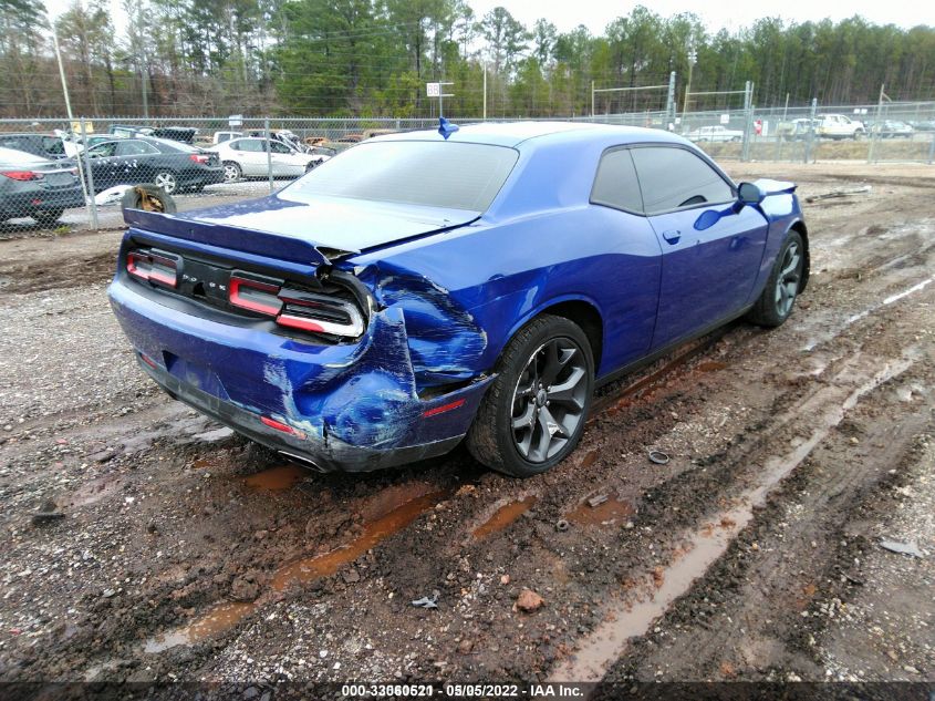 2019 DODGE CHALLENGER SXT 2C3CDZAG3KH541418