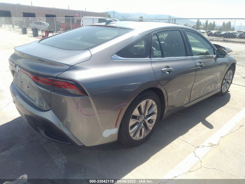 2021 TOYOTA MIRAI XLE/LIMITED JTDAAAAA2MA000564