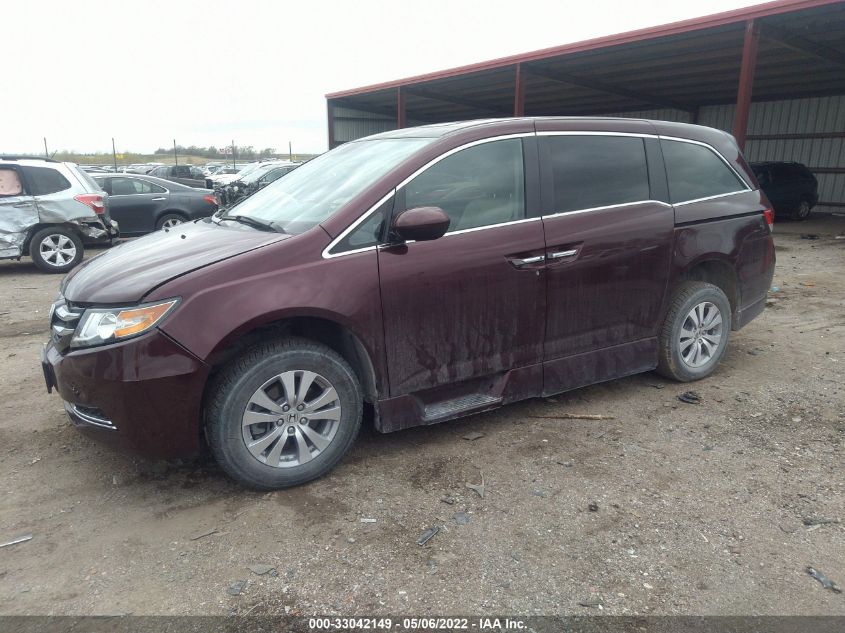 2015 HONDA ODYSSEY EXL 5FNRL5H65FB061326