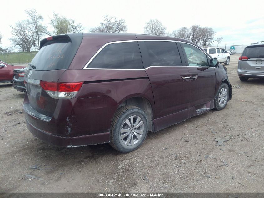 2015 HONDA ODYSSEY EXL 5FNRL5H65FB061326