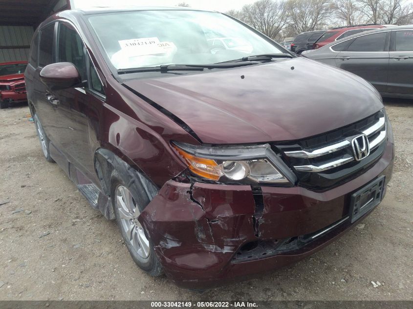 2015 HONDA ODYSSEY EXL 5FNRL5H65FB061326