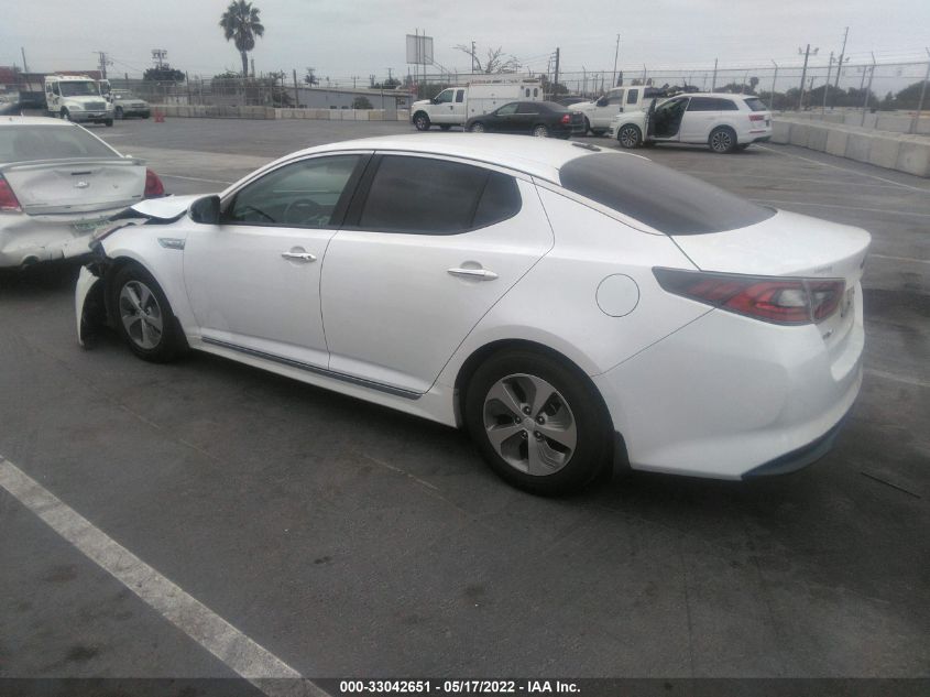 2015 KIA OPTIMA HYBRID KNAGM4AD2F5083077