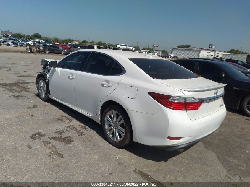 2013 LEXUS ES 350 4DR SDN JTHBK1GGXD2034046