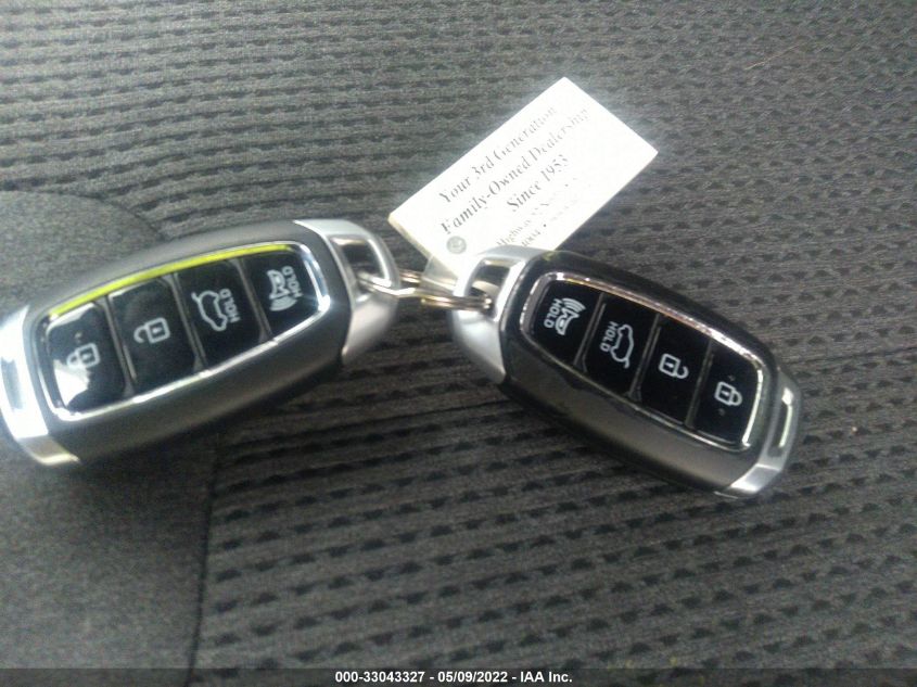 2020 HYUNDAI SANTA FE SEL 5NMS3CAD9LH271405
