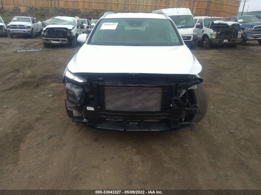 2020 HYUNDAI SANTA FE SEL 5NMS3CAD9LH271405