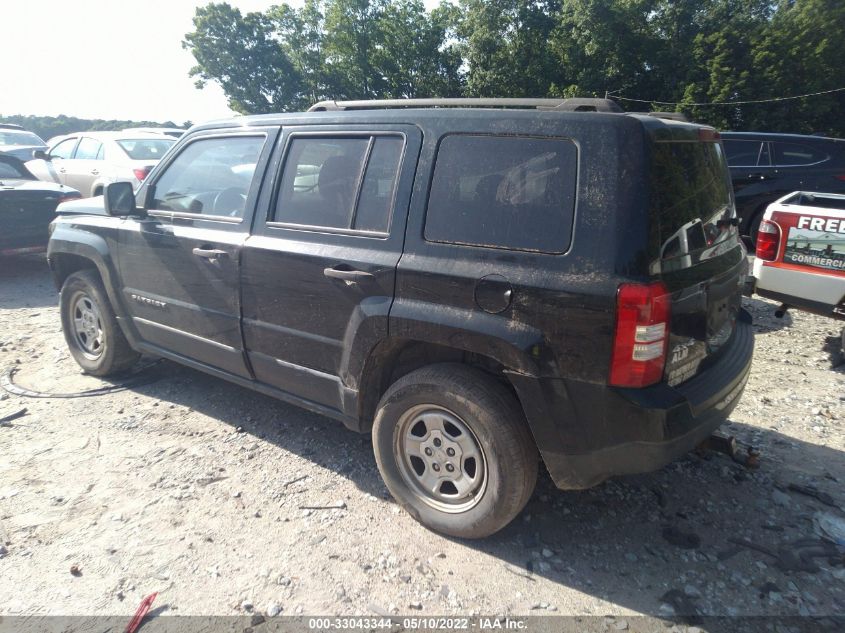 2013 JEEP PATRIOT SPORT 1C4NJRBB4DD182645