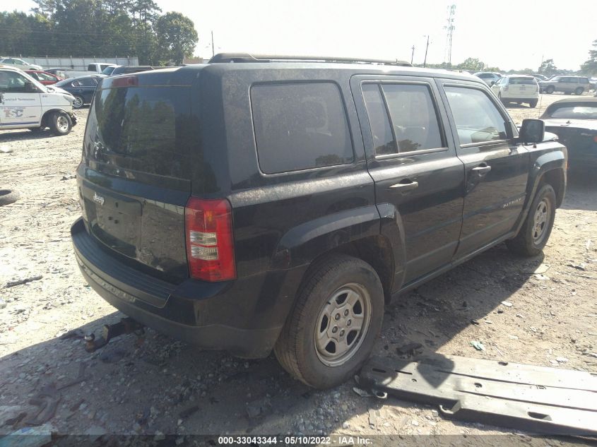 2013 JEEP PATRIOT SPORT 1C4NJRBB4DD182645