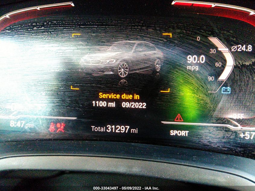2019 BMW 3 SERIES 330I WBA5R1C55KAK09107