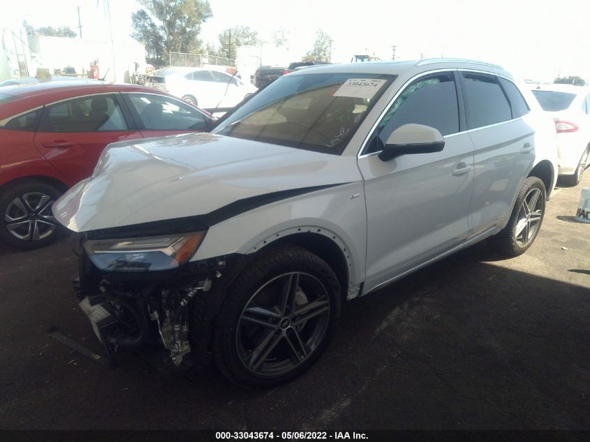 2021 AUDI Q5 PREMIUM WA1G2AFY8M2048605
