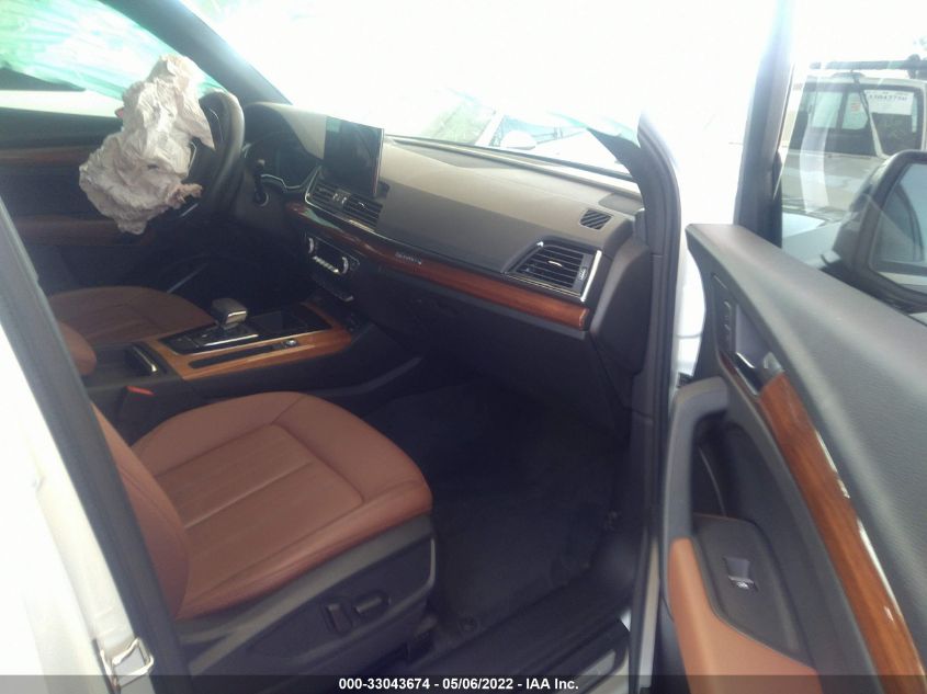 2021 AUDI Q5 PREMIUM WA1G2AFY8M2048605