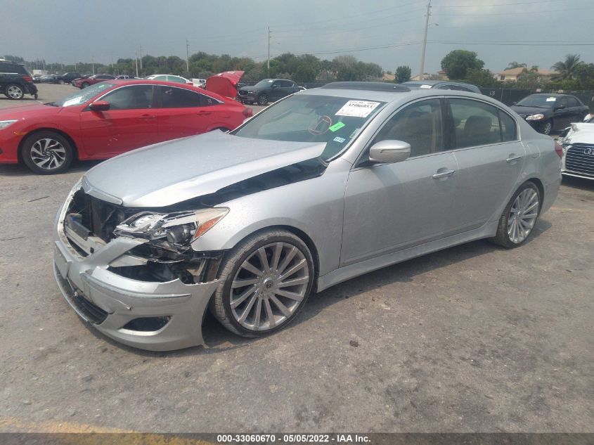 2013 HYUNDAI GENESIS 3.8L KMHGC4DD8DU239154