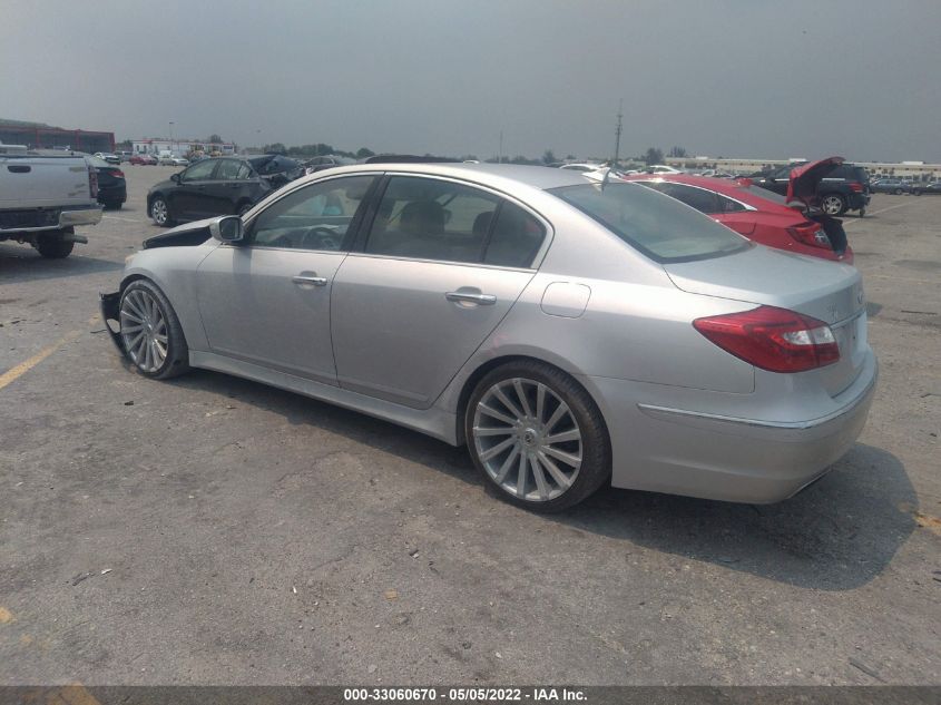 2013 HYUNDAI GENESIS 3.8L KMHGC4DD8DU239154
