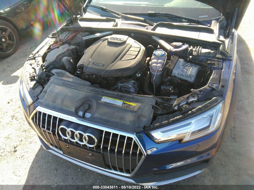 2018 AUDI A4 ALLROAD PREMIUM PLUS WA18NAF45JA232734