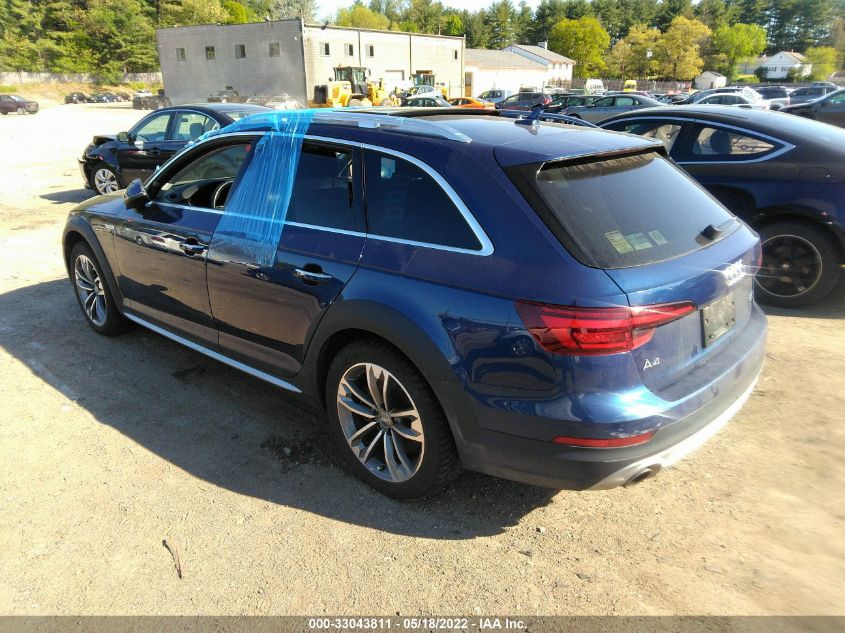 2018 AUDI A4 ALLROAD PREMIUM PLUS WA18NAF45JA232734