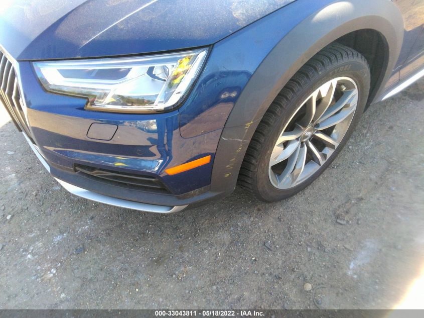 2018 AUDI A4 ALLROAD PREMIUM PLUS WA18NAF45JA232734