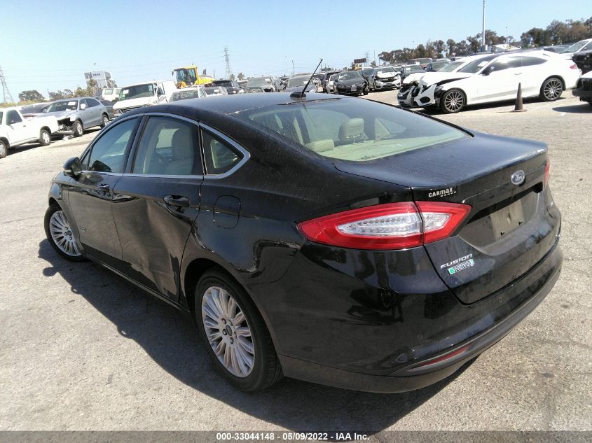 2016 FORD FUSION ENERGI SE PHEV 3FA6P0PU5GR194975