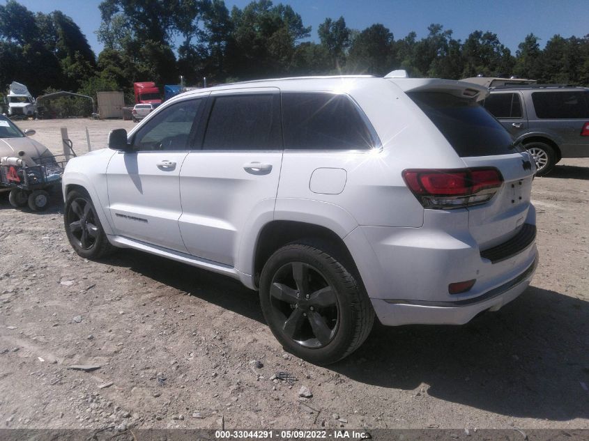 2016 JEEP GRAND CHEROKEE HIGH ALTITUDE 1C4RJECG2GC368683