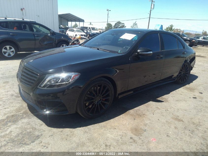 2016 MERCEDES-BENZ S-CLASS S 550 WDDUG8CB6GA238468