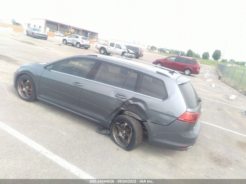 2015 VOLKSWAGEN GOLF SPORTWAGEN TDI SEL 3VWCA7AU7FM515956