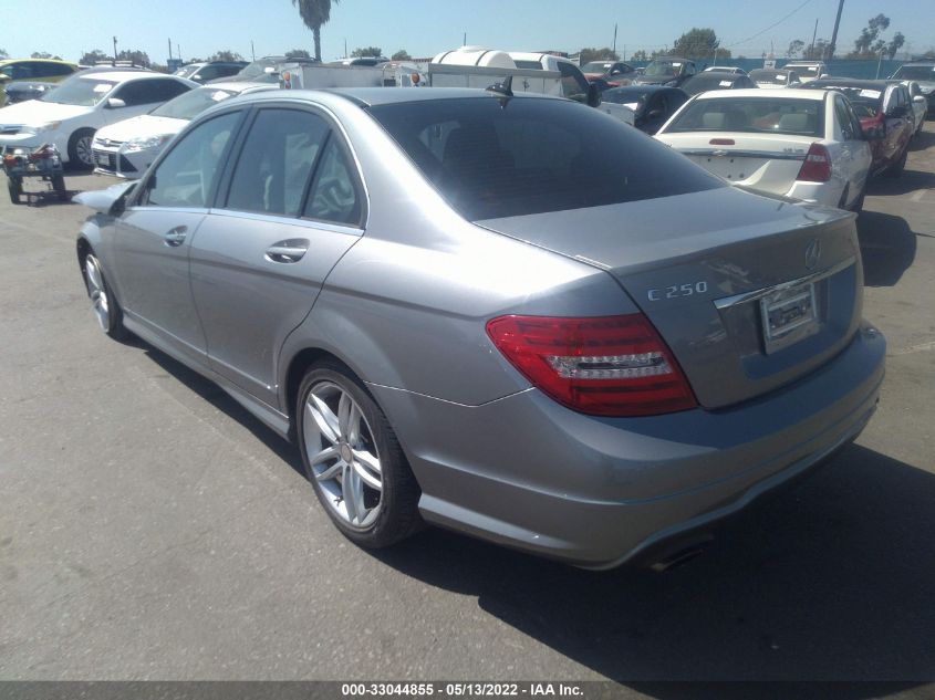 2014 MERCEDES-BENZ C-CLASS C 250 WDDGF4HB3EA956736