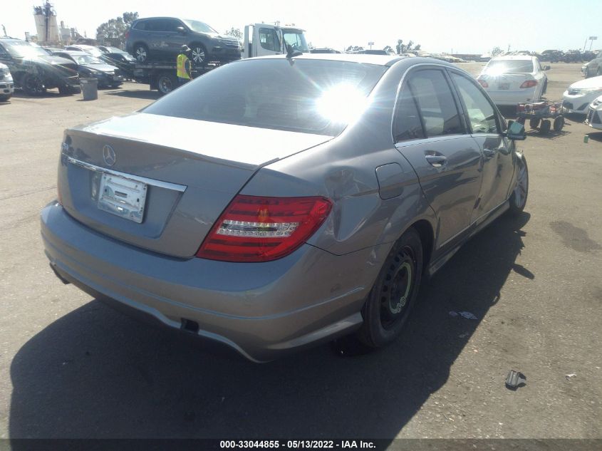 2014 MERCEDES-BENZ C-CLASS C 250 WDDGF4HB3EA956736