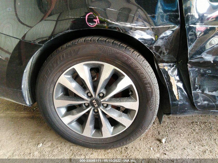 2015 KIA SEDONA SX KNDMC5C19F6031893