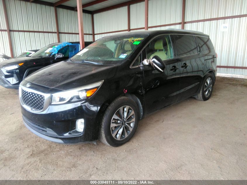 2015 KIA SEDONA SX KNDMC5C19F6031893