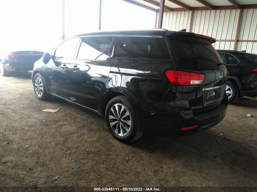 2015 KIA SEDONA SX KNDMC5C19F6031893
