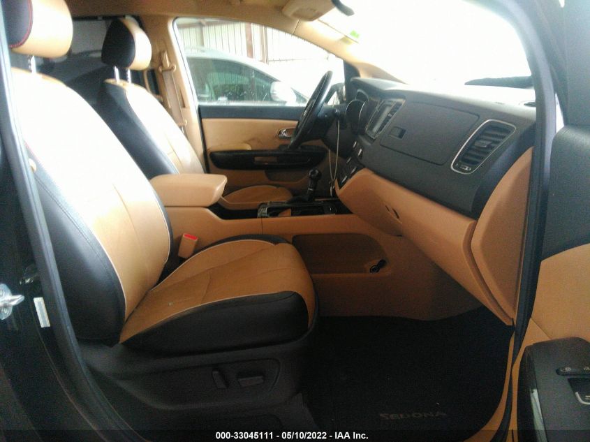 2015 KIA SEDONA SX KNDMC5C19F6031893