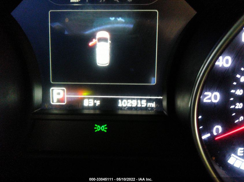2015 KIA SEDONA SX KNDMC5C19F6031893