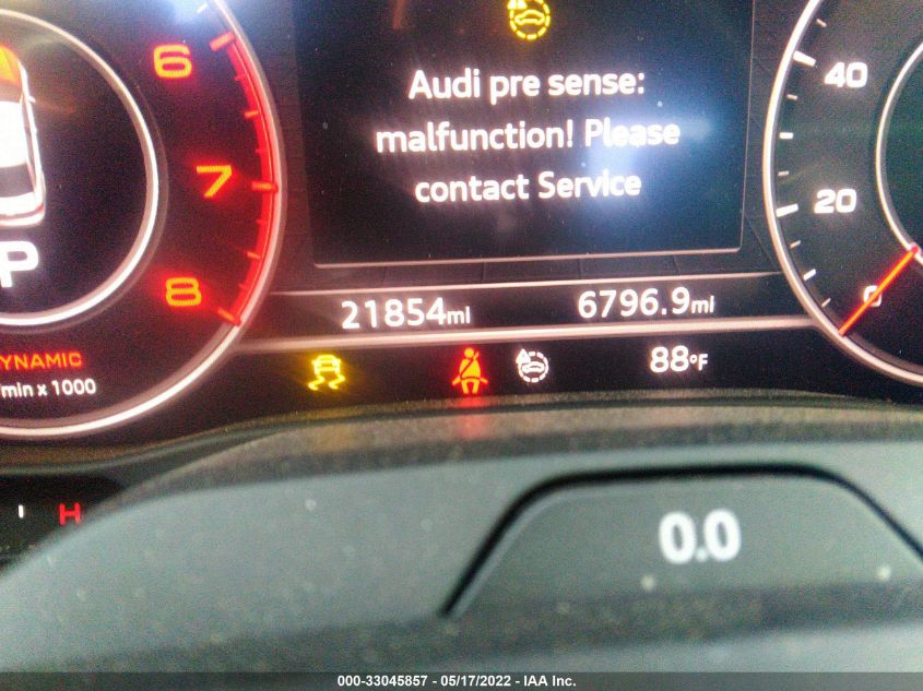 2020 AUDI A3 SEDAN PREMIUM PLUS WAUCUGFF4LA078153