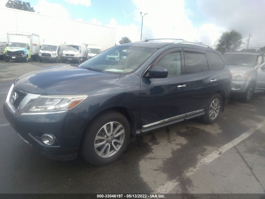 2014 NISSAN PATHFINDER SL 5N1AR2MM9EC616963