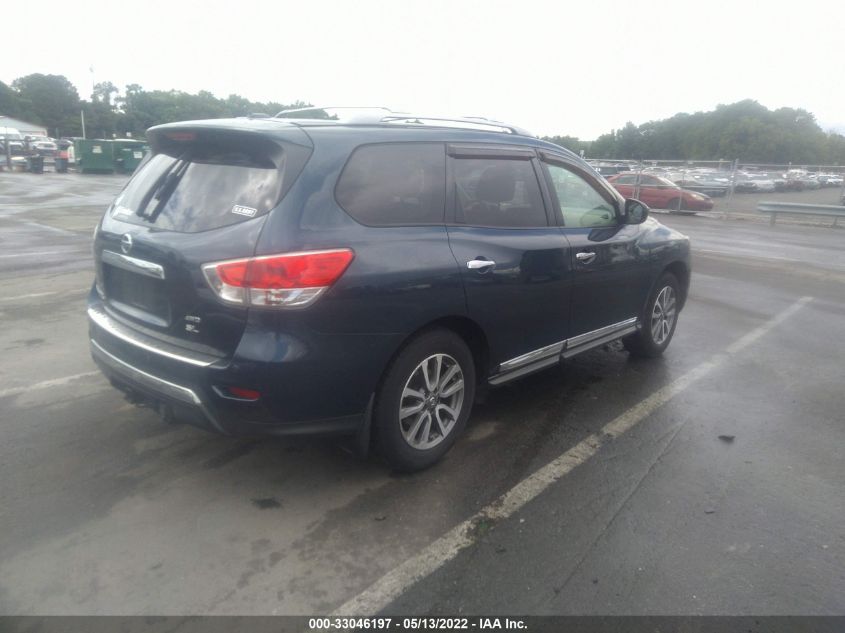 2014 NISSAN PATHFINDER SL 5N1AR2MM9EC616963