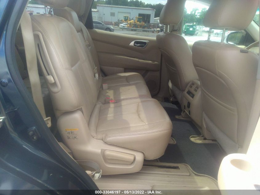2014 NISSAN PATHFINDER SL 5N1AR2MM9EC616963