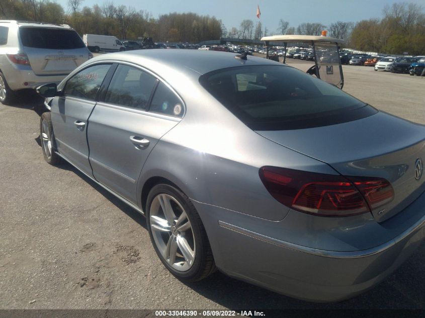 2013 VOLKSWAGEN CC SPORT PLUS WVWBN7AN1DE539006
