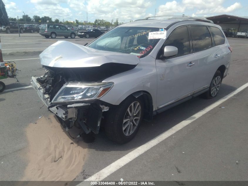 2013 NISSAN PATHFINDER SL 5N1AR2MN8DC690155