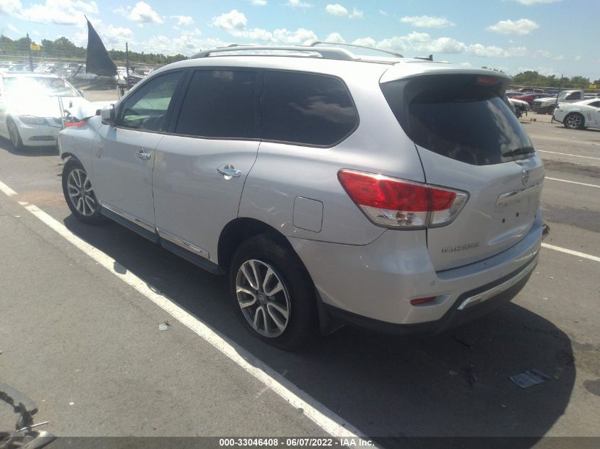 2013 NISSAN PATHFINDER SL 5N1AR2MN8DC690155